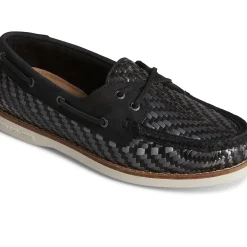 Sale|Boat Shoes^Sperry Women's Authentic Original&trade; Woven Boat Shoe Black