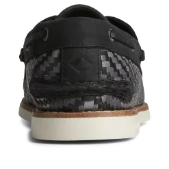 Sale|Boat Shoes^Sperry Women's Authentic Original&trade; Woven Boat Shoe Black