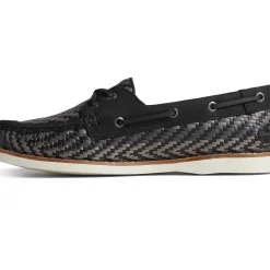 Sale|Boat Shoes^Sperry Women's Authentic Original&trade; Woven Boat Shoe Black