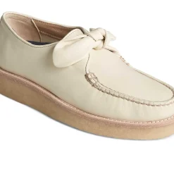 Flats & Loafers|Shoes^Sperry Women's Captain's Crepe Bow Oxford Ivory