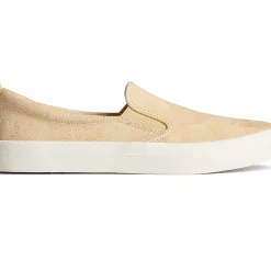Sale|Sneakers^Sperry Women's Crest Leather Palm Embossed Slip On Sneaker Chamomile