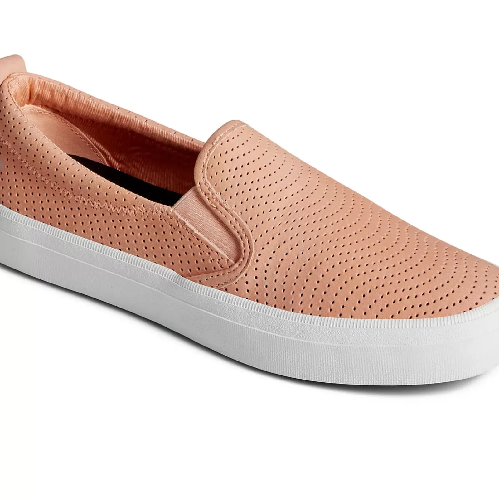 Sale|Sneakers^Sperry Women's Crest Twin Gore Leather Wave Perforated Sneaker Peach