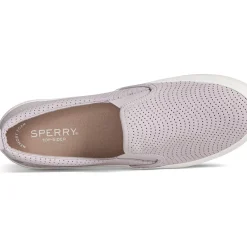 Sale|Sneakers^Sperry Women's Crest Twin Gore Leather Wave Perforated Sneaker Lilac