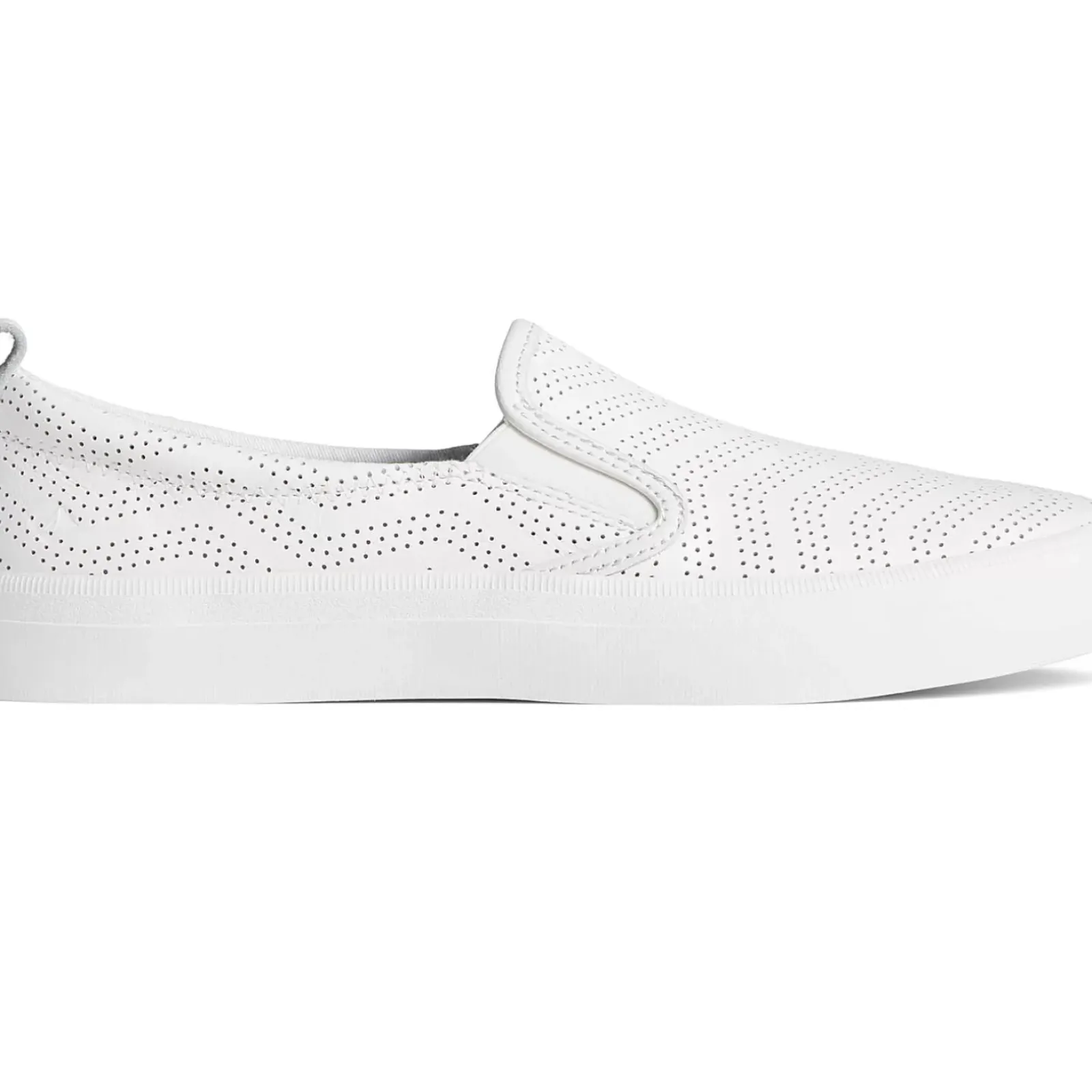 Sale|Sneakers^Sperry Women's Crest Twin Gore Perforated Leather Slip On Sneaker White