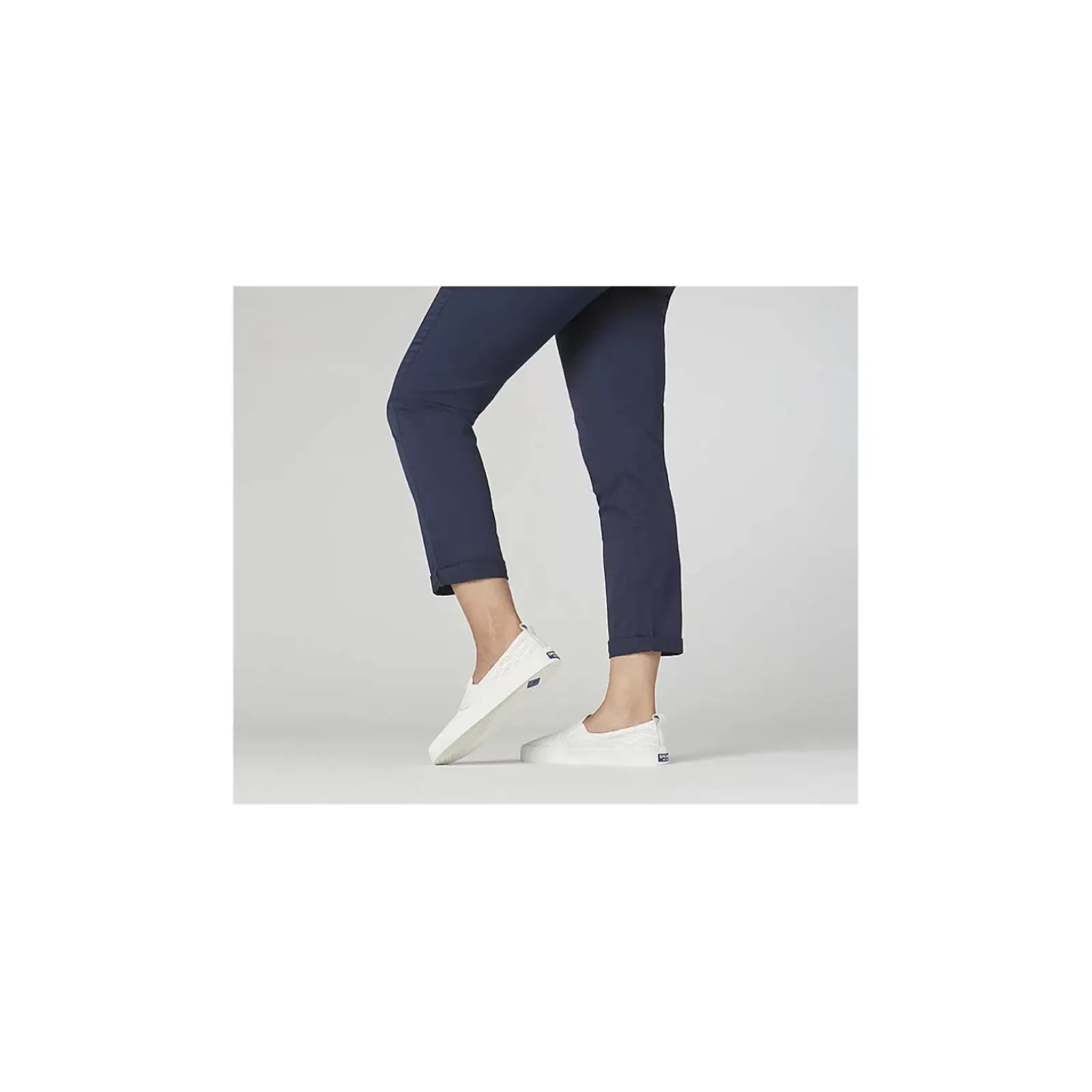 Sale|Sneakers^Sperry Women's Crest Twin Gore Perforated Leather Slip On Sneaker White