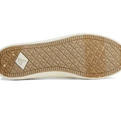 Sale|Sneakers^Sperry Women's Crest Twin Gore Shimmer Slip On Sneaker Off White