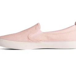 Sale|Sneakers^Sperry Women's Crest Twin Gore Shimmer Slip On Sneaker Rose
