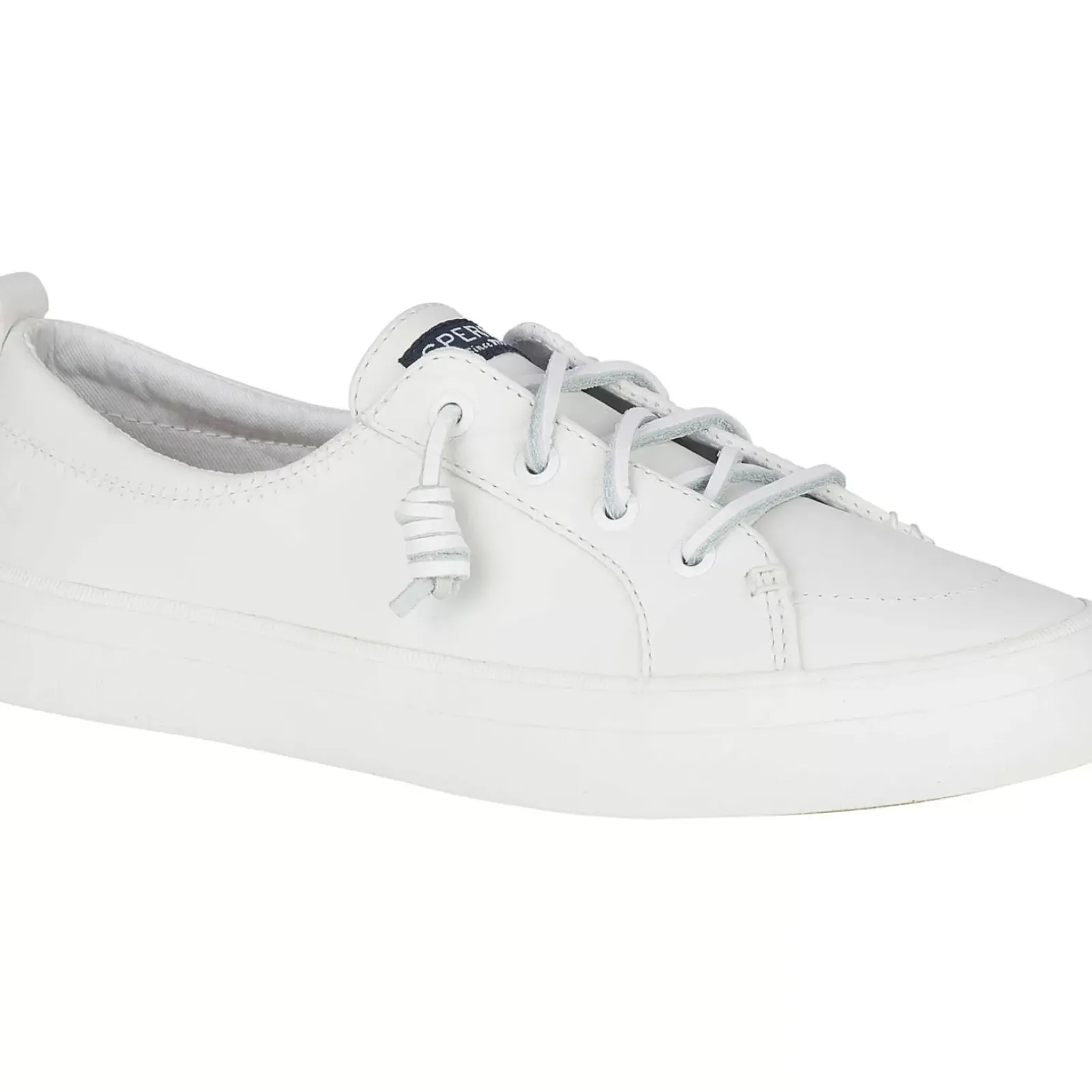 Sneakers|Shoes^Sperry Women's Crest Vibe Leather Sneaker White