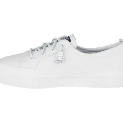 Sneakers|Shoes^Sperry Women's Crest Vibe Platform Leather Sneaker White