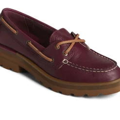 Sale|Flats & Loafers^Sperry Women's Lug Boat Shoe Cordovan