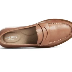 Flats & Loafers|Shoes^Sperry Women's Lug Penny Loafer Tan