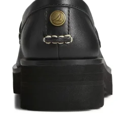 Sale|Flats & Loafers^Sperry Women's Lug Penny Loafer Black/White