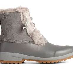 Sale|Rain & Duck Boots^Sperry Women's Maritime Repel Suede Thinsulate™ Snow Boot Grey
