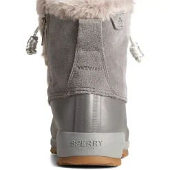 Sale|Rain & Duck Boots^Sperry Women's Maritime Repel Suede Thinsulate&trade; Snow Boot Grey