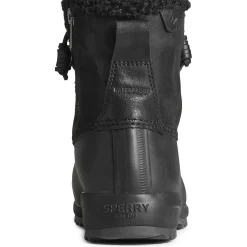 Sale|Boots^Sperry Women's Maritime Repel Teddy Trim Snow Boot Black