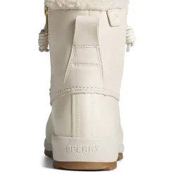 Sale|Boots^Sperry Women's Maritime Repel Teddy Trim Snow Boot Ivory