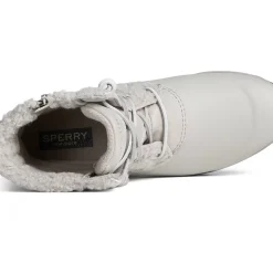 Sale|Boots^Sperry Women's Maritime Repel Teddy Trim Snow Boot Grey