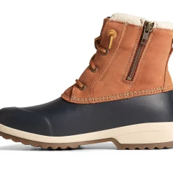 Sale|Rain & Duck Boots^Sperry Women's Maritime Repel Thinsulate&trade; Waterproof Snow Boot Tan/Navy