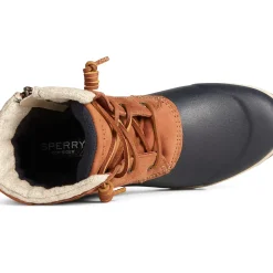 Sale|Rain & Duck Boots^Sperry Women's Maritime Repel Thinsulate&trade; Waterproof Snow Boot Tan/Navy