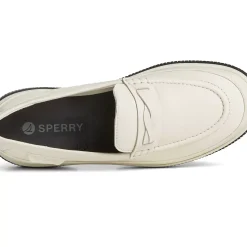Sale|Flats & Loafers^Sperry Women's Platform Leather Loafer White