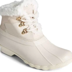 Saltwater Duck Boot|Sale^Sperry Women's Saltwater Alpine Leather Duck Boot Ivory