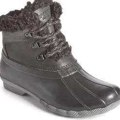 Saltwater Duck Boot|Sale^Sperry Women's Saltwater Alpine Leather Duck Boot Black