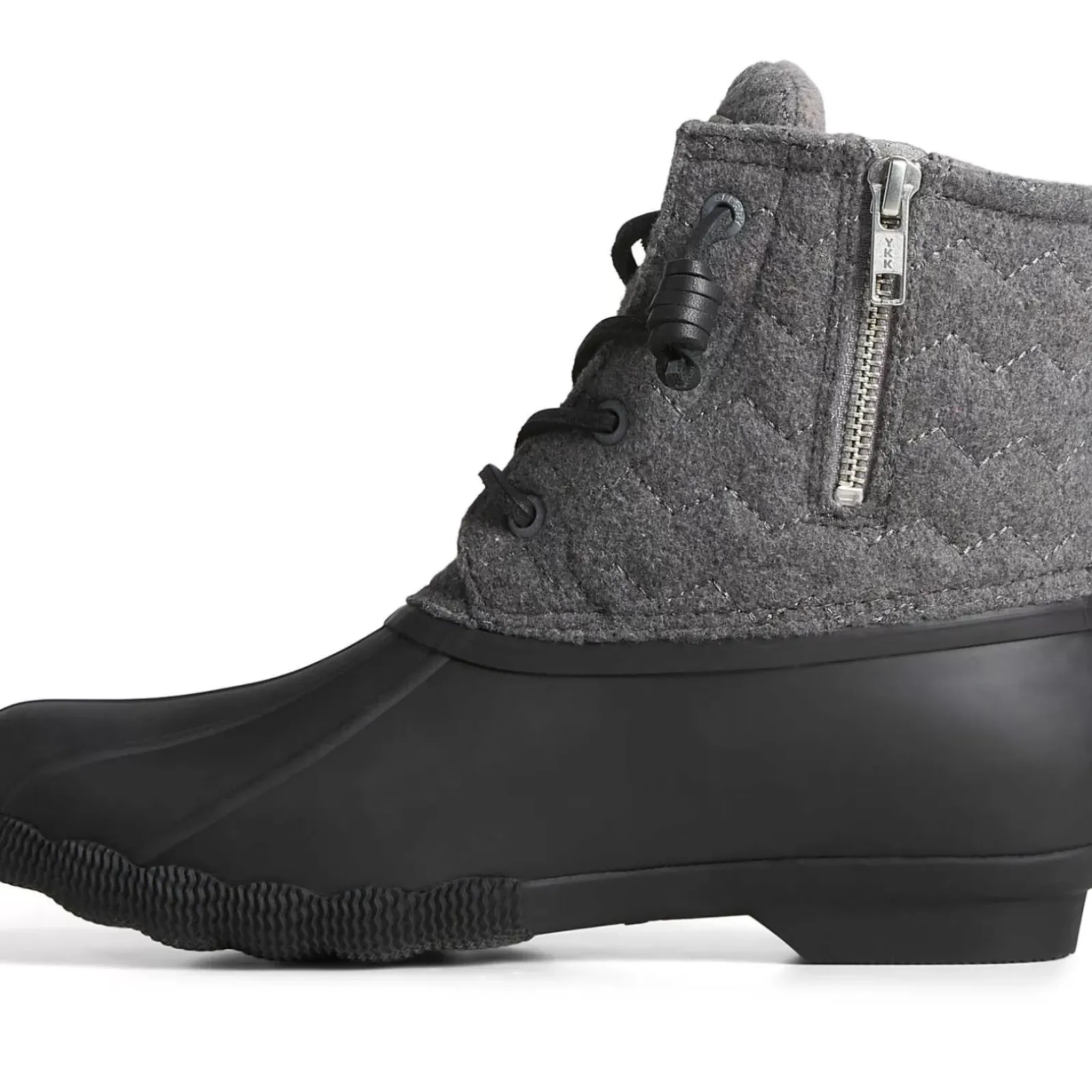 Saltwater Duck Boot|Sale^Sperry Women's Saltwater Chevron Wool Duck Boot Black