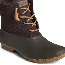 Saltwater Duck Boot|Sale^Sperry Women's Saltwater Chevron Wool Duck Boot Java