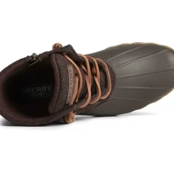 Saltwater Duck Boot|Sale^Sperry Women's Saltwater Chevron Wool Duck Boot Java