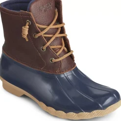 Saltwater Duck Boot|Sale^Sperry Women's Saltwater Duck Boot Tan / Navy