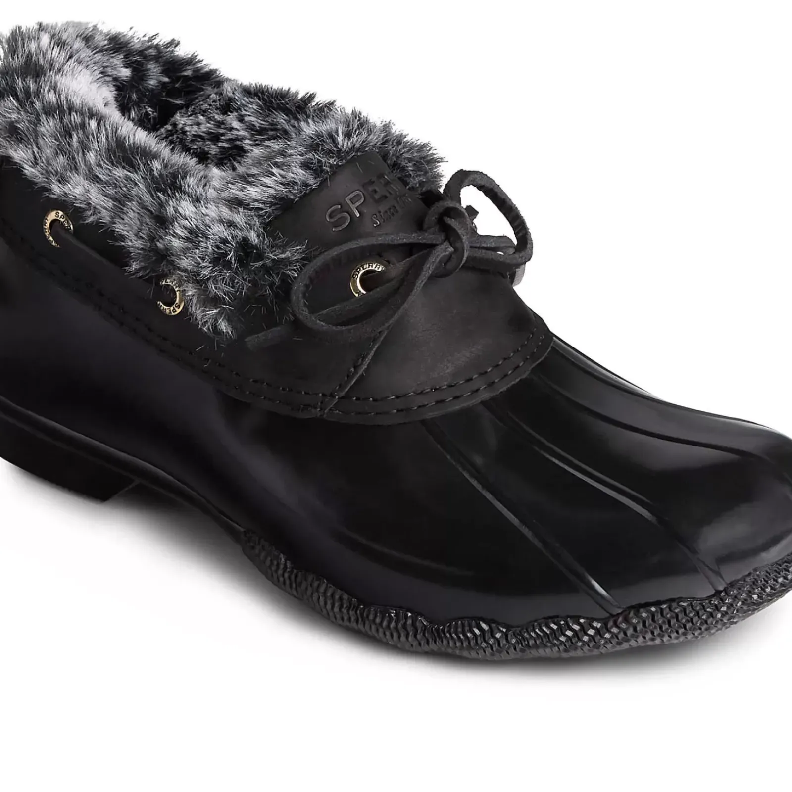 Saltwater Duck Boot|Sale^Sperry Women's Saltwater 1-Eye Cozy Duck Boot Black