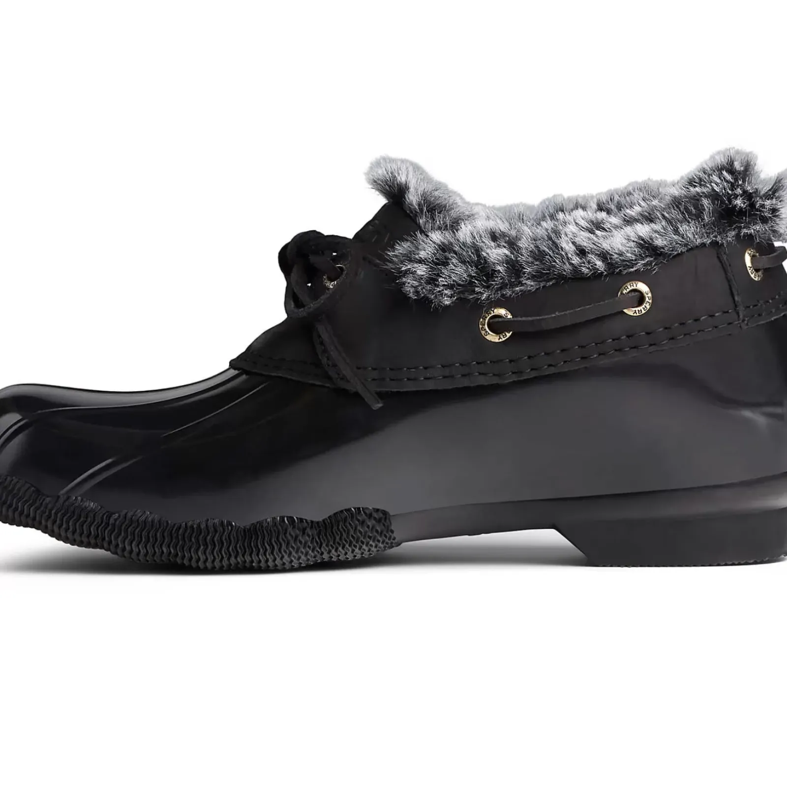 Saltwater Duck Boot|Sale^Sperry Women's Saltwater 1-Eye Cozy Duck Boot Black