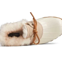 Saltwater Duck Boot|Sale^Sperry Women's Saltwater 1-Eye Cozy Duck Boot Ivory