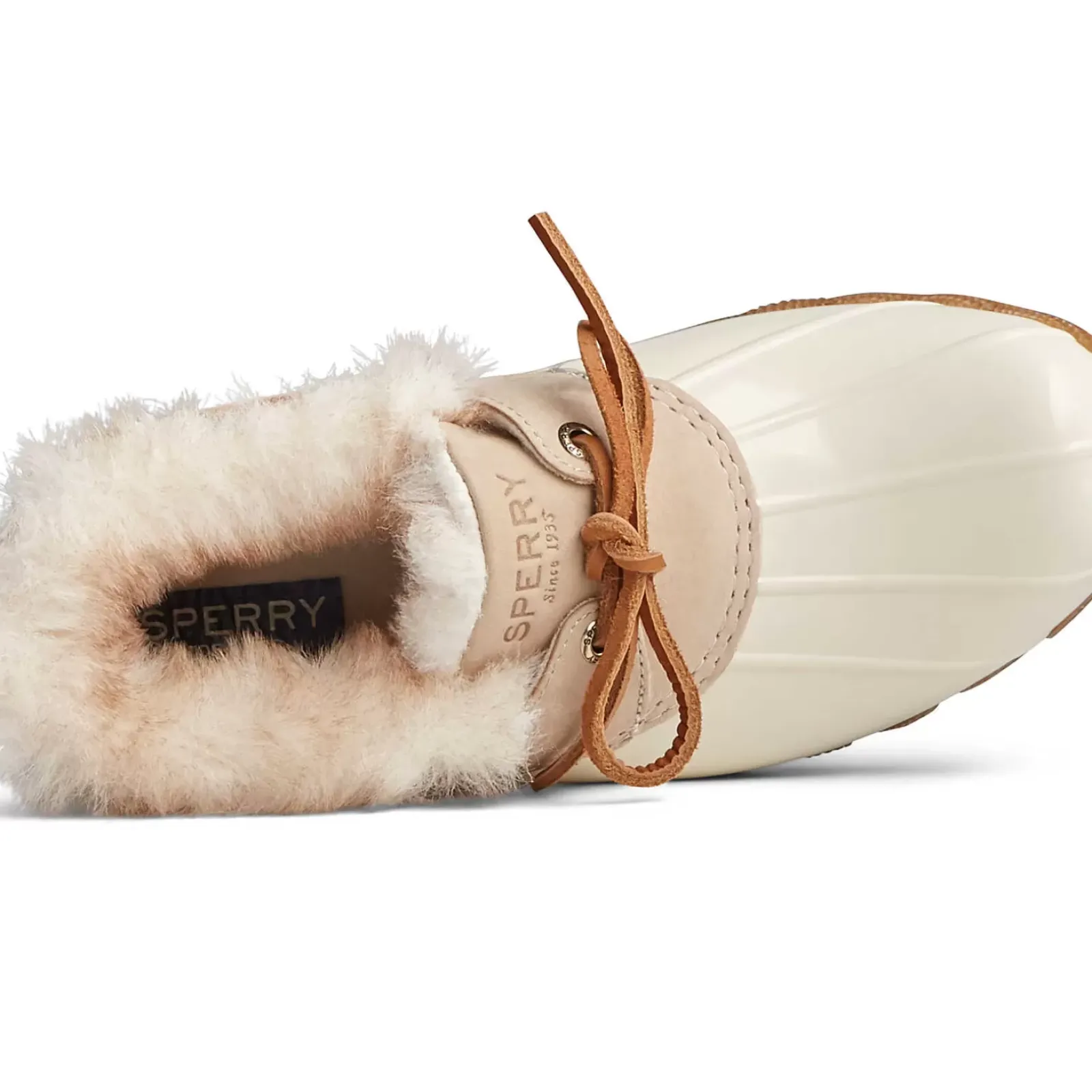 Saltwater Duck Boot|Sale^Sperry Women's Saltwater 1-Eye Cozy Duck Boot Ivory