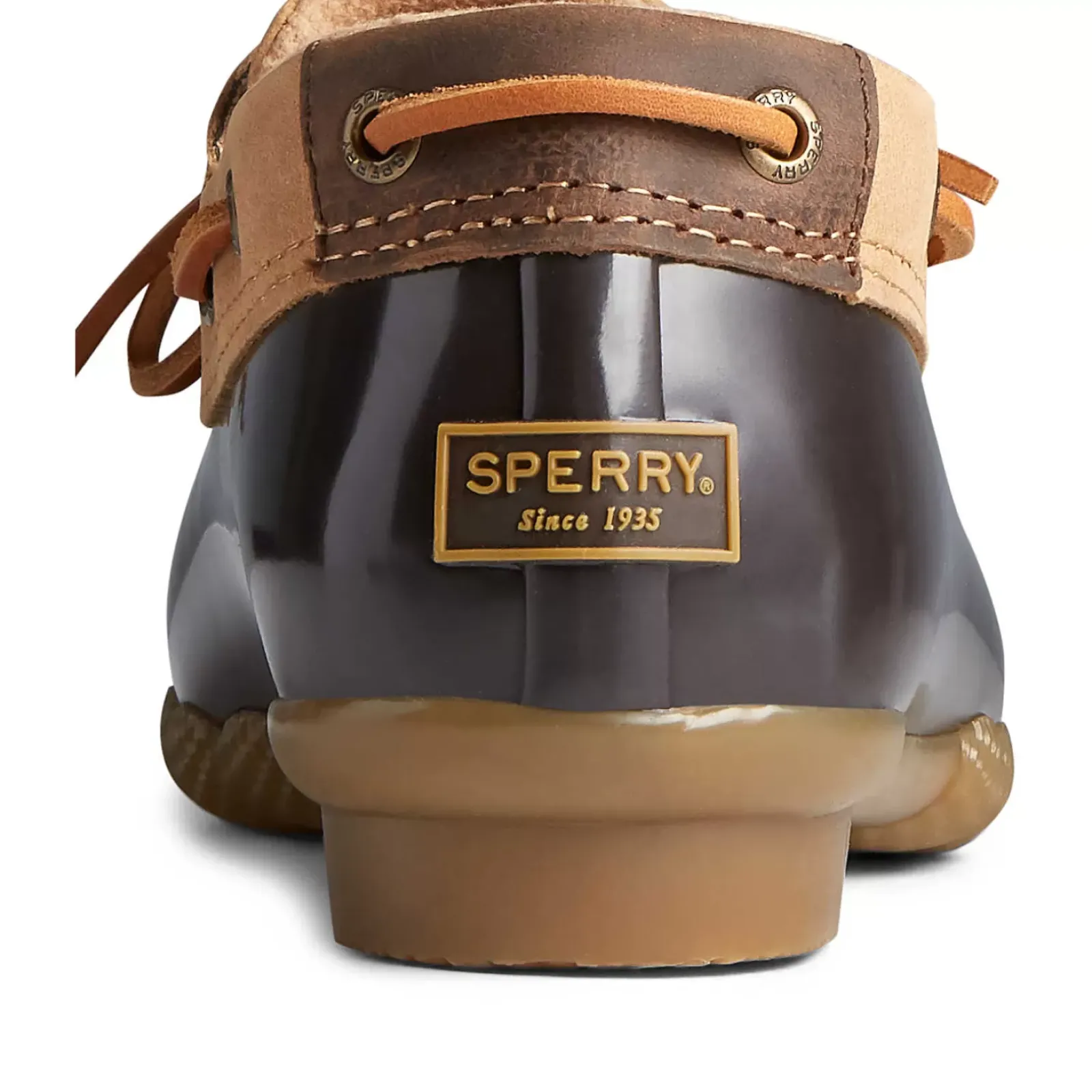 Saltwater Duck Boot|Sale^Sperry Women's Saltwater 1-Eye Leather Duck Boot Tan/Brown