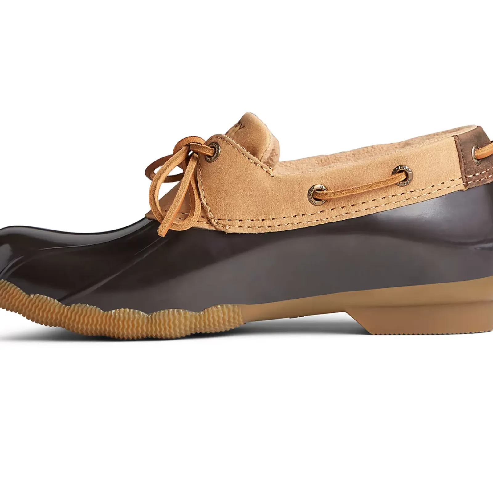 Saltwater Duck Boot|Sale^Sperry Women's Saltwater 1-Eye Leather Duck Boot Tan/Brown