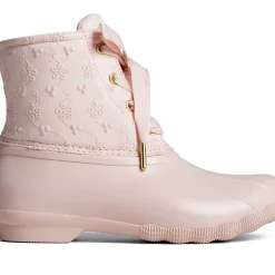 Saltwater Duck Boot|Sale^Sperry Women's Saltwater Eyelet Duck Boot Pink