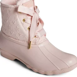 Saltwater Duck Boot|Sale^Sperry Women's Saltwater Eyelet Duck Boot Pink