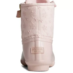 Saltwater Duck Boot|Sale^Sperry Women's Saltwater Eyelet Duck Boot Pink