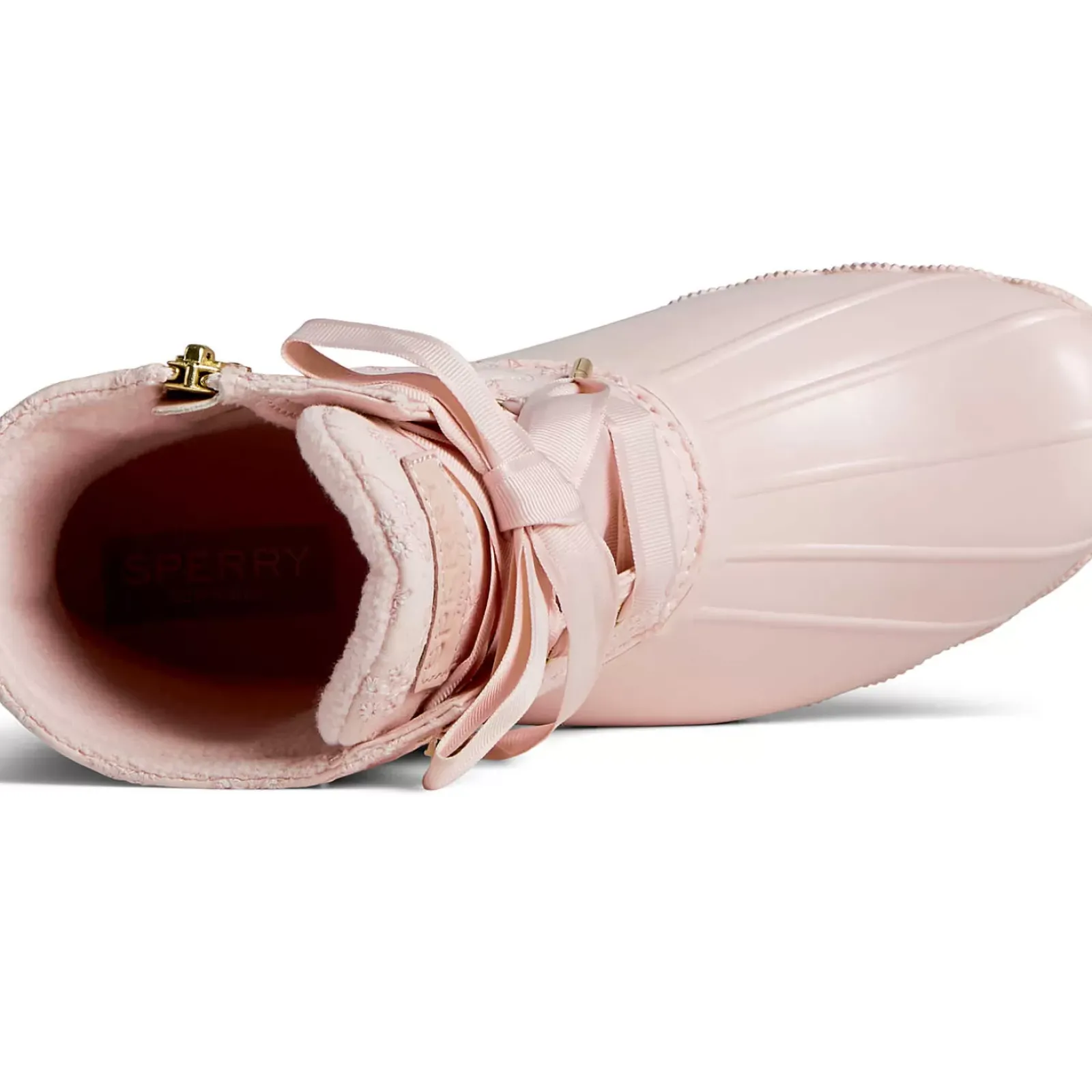 Saltwater Duck Boot|Sale^Sperry Women's Saltwater Eyelet Duck Boot Pink