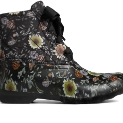 Saltwater Duck Boot|Sale^Sperry Women's Saltwater Floral Duck Boot Black