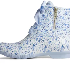 Saltwater Duck Boot|Sale^Sperry Women's Saltwater Floral Duck Boot Blue