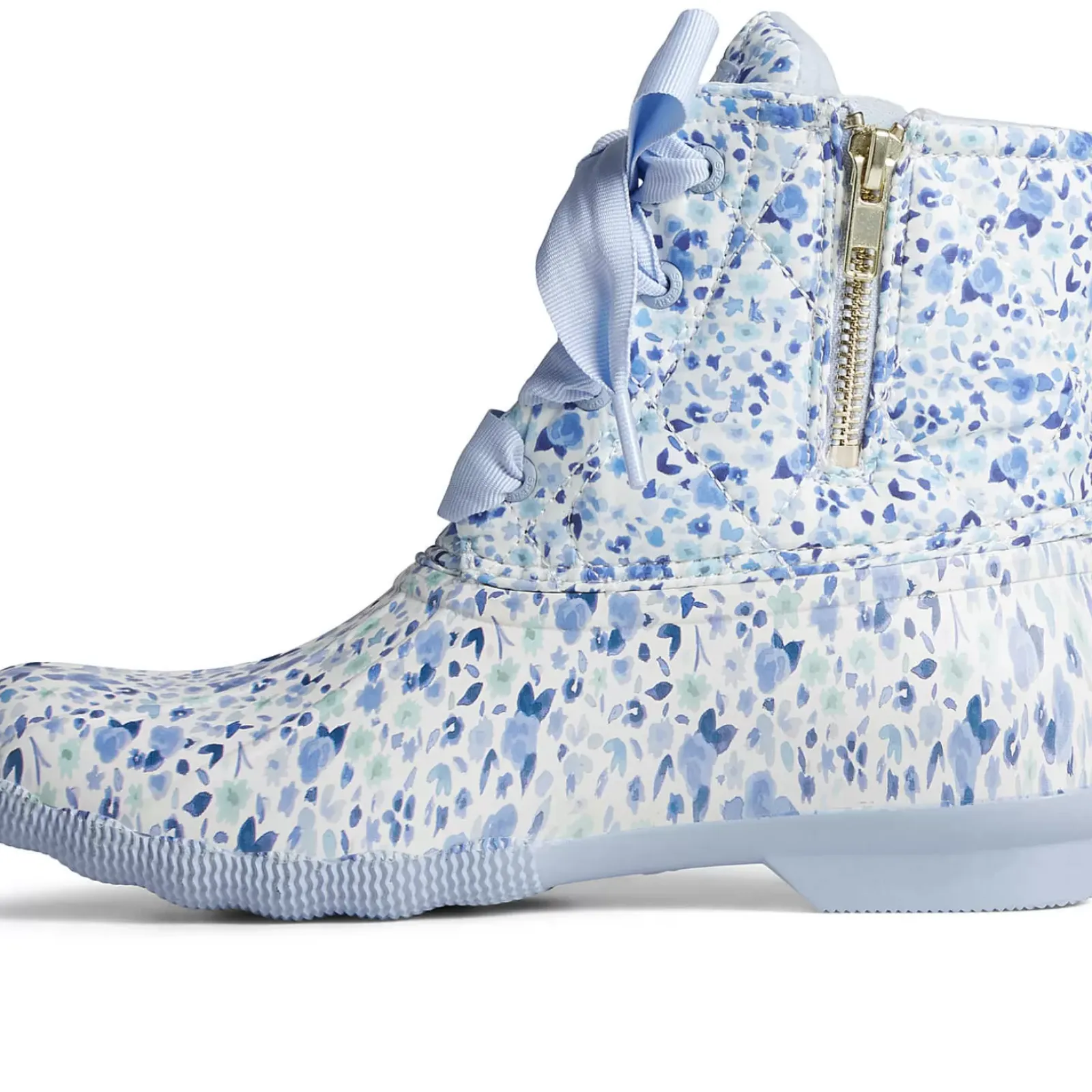 Saltwater Duck Boot|Sale^Sperry Women's Saltwater Floral Duck Boot Blue