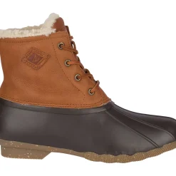Saltwater Duck Boot|Sale^Sperry Women's Saltwater Luxe Leather Thinsulate&trade; Duck Boot Tan