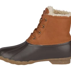 Saltwater Duck Boot|Sale^Sperry Women's Saltwater Luxe Leather Thinsulate&trade; Duck Boot Tan