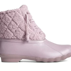 Saltwater Duck Boot|Sale^Sperry Women's Saltwater Sherpa Duck Boot Purple