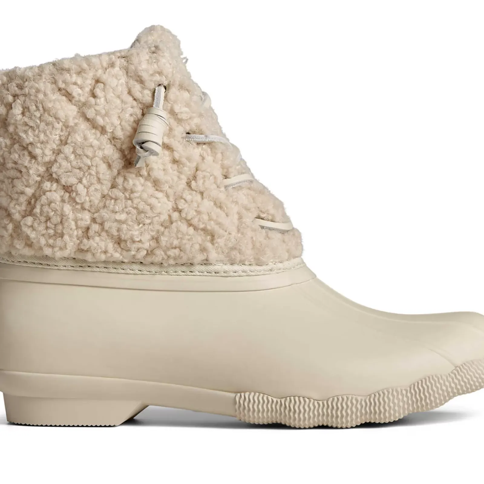 Saltwater Duck Boot|Sale^Sperry Women's Saltwater Sherpa Duck Boot Off White