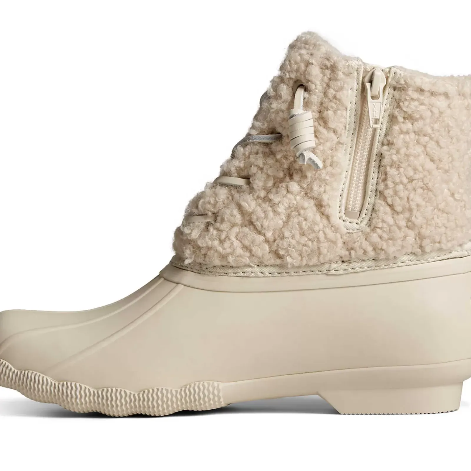 Saltwater Duck Boot|Sale^Sperry Women's Saltwater Sherpa Duck Boot Off White
