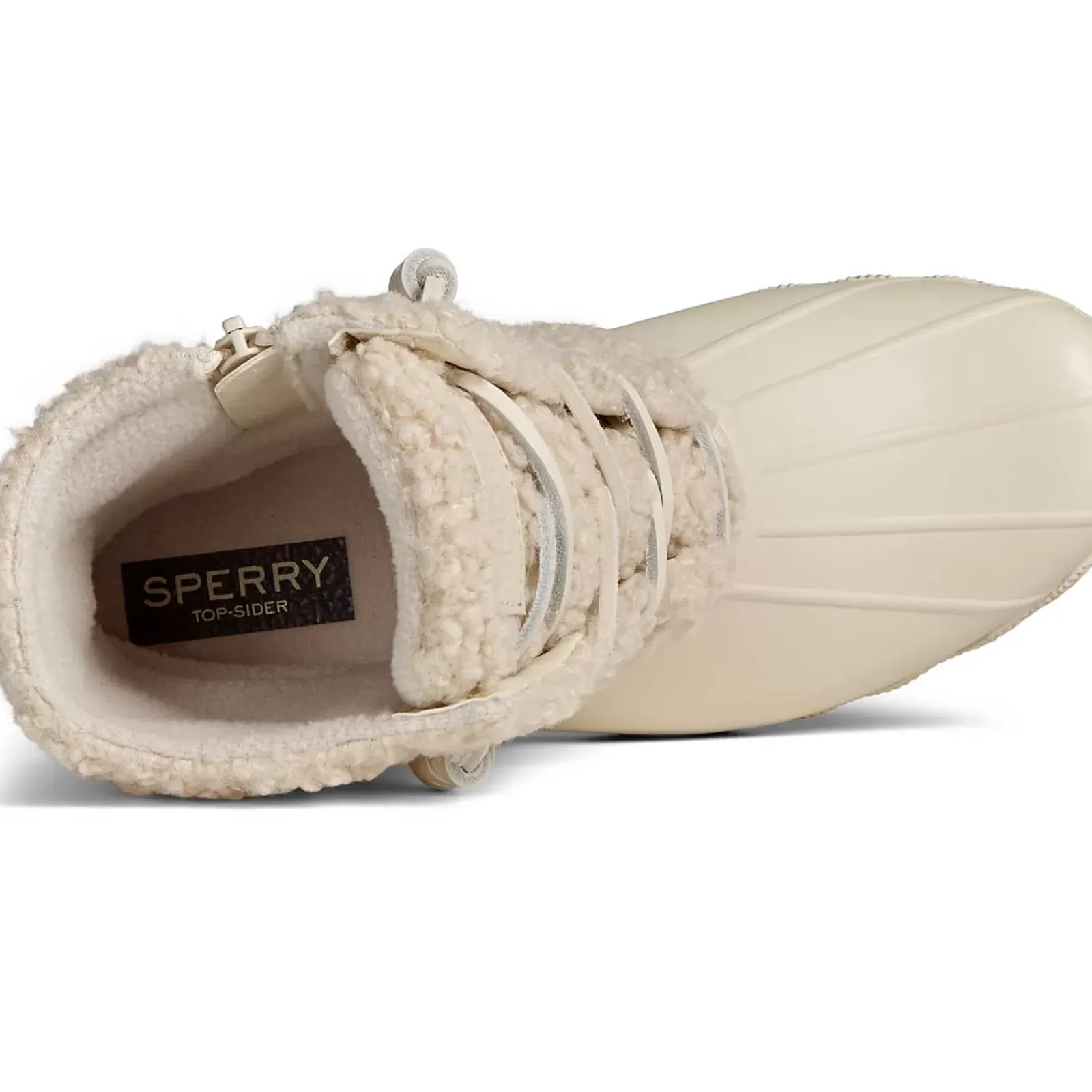 Saltwater Duck Boot|Sale^Sperry Women's Saltwater Sherpa Duck Boot Off White