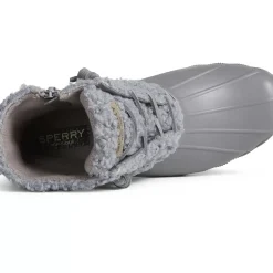 Saltwater Duck Boot|Sale^Sperry Women's Saltwater Sherpa Duck Boot Grey